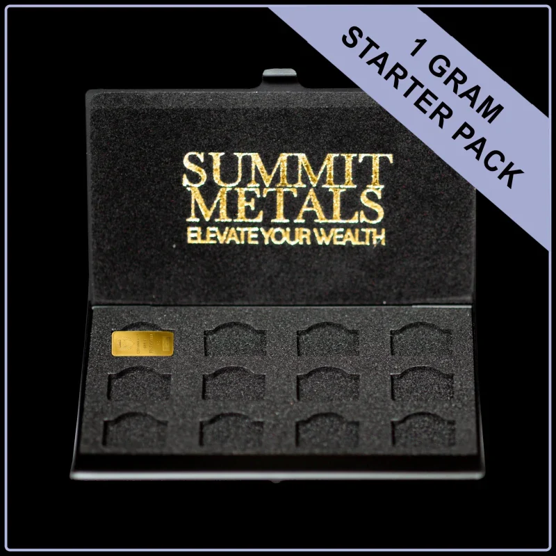 1 Gram Gold Starter Pack + Wallet — Summit Metals (BU) - Image 3