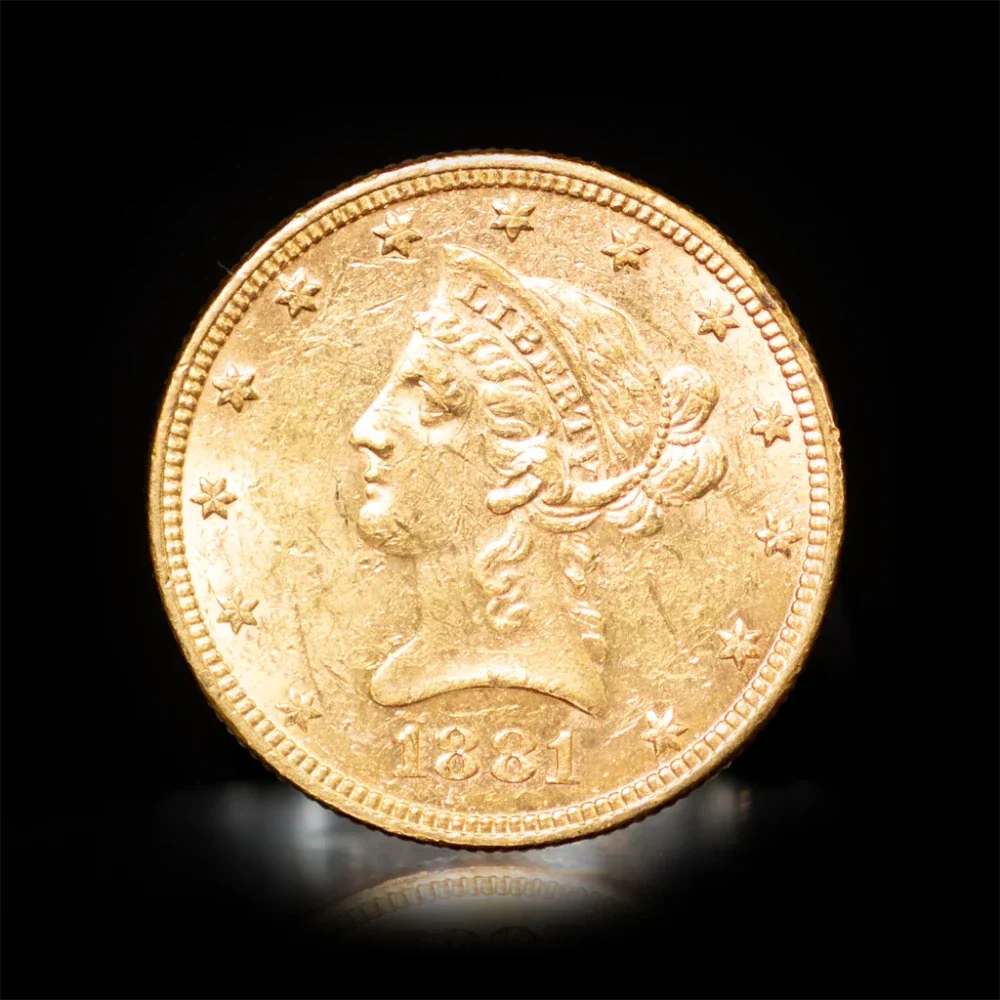 $10 U.S. Gold Liberty AU - Image 3