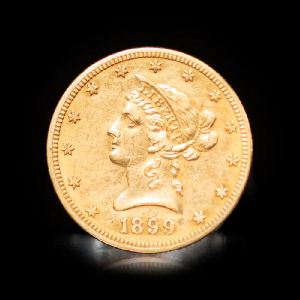 $10 U.S. Gold Liberty AU - Image 4