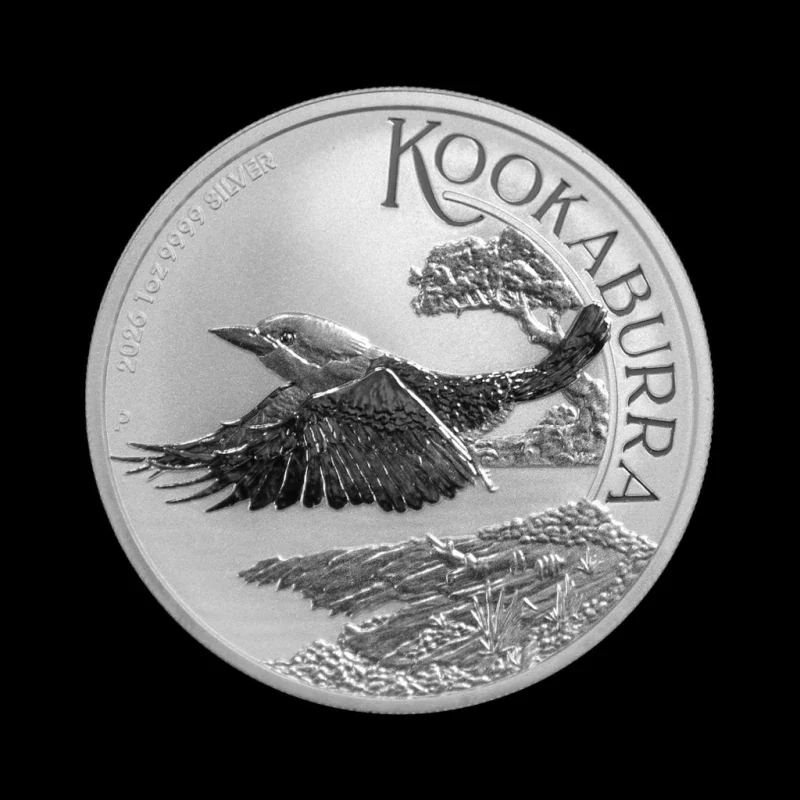 2026 1 oz Perth Mint Silver Kookaburra BU