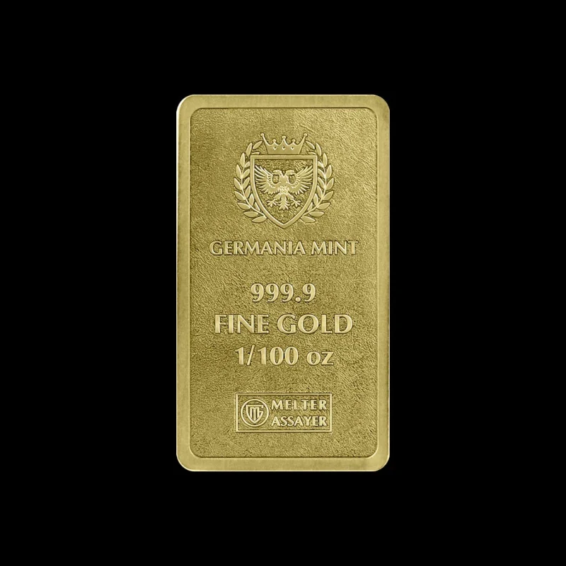 Germania Mint 1/100 oz Gold Bar (.9999) - Image 4