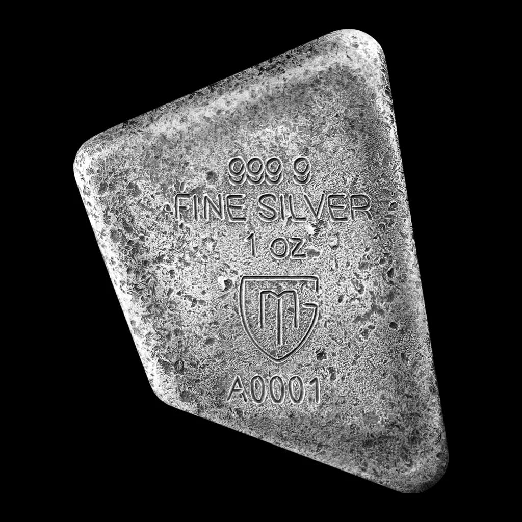 Germania Mint Ansuz Rune 1 oz Cast Silver Bar (.999) - Image 3