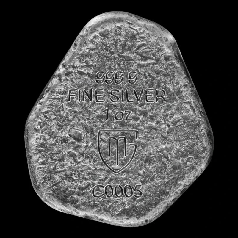 Germania Mint Berkanan Rune 1 oz Cast Silver Bar (.999) - Image 3