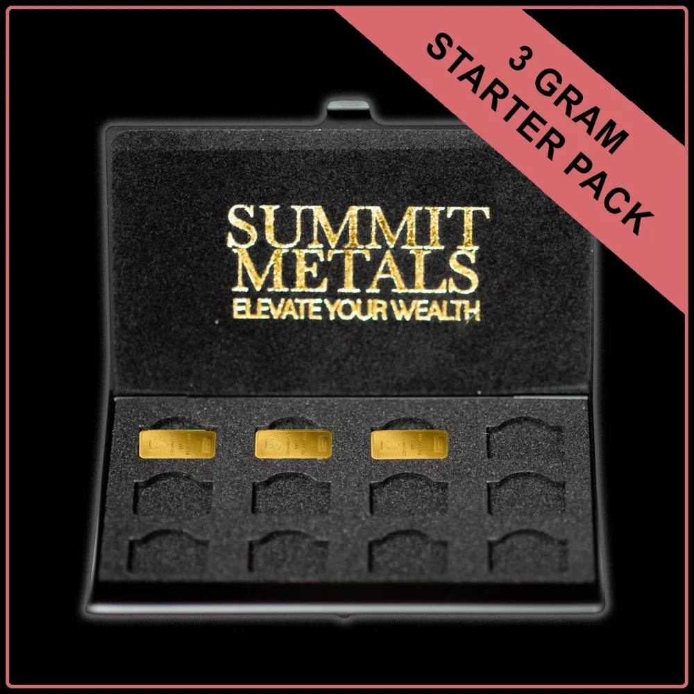 3 Gram Gold Starter Pack + Wallet — Summit Metals (BU) - Image 3