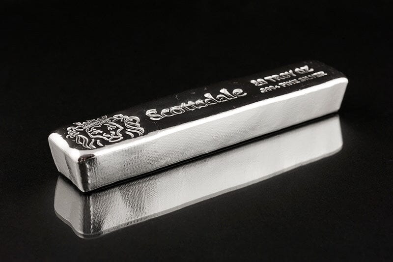 20 oz Silver Scottsdale Mint "KitKat" Art Bar (.999, BU) - Image 4