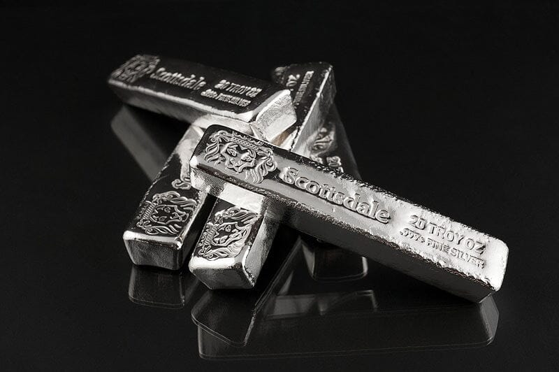 20 oz Silver Scottsdale Mint "KitKat" Art Bar (.999, BU) - Image 5